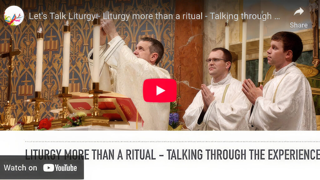 Liturgy more than ritual – Talking through the experience – Flashes of ...