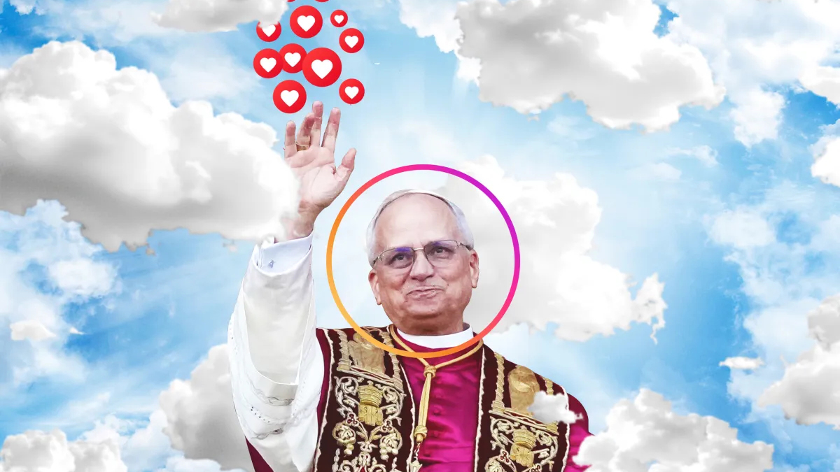 The pope with a social media past