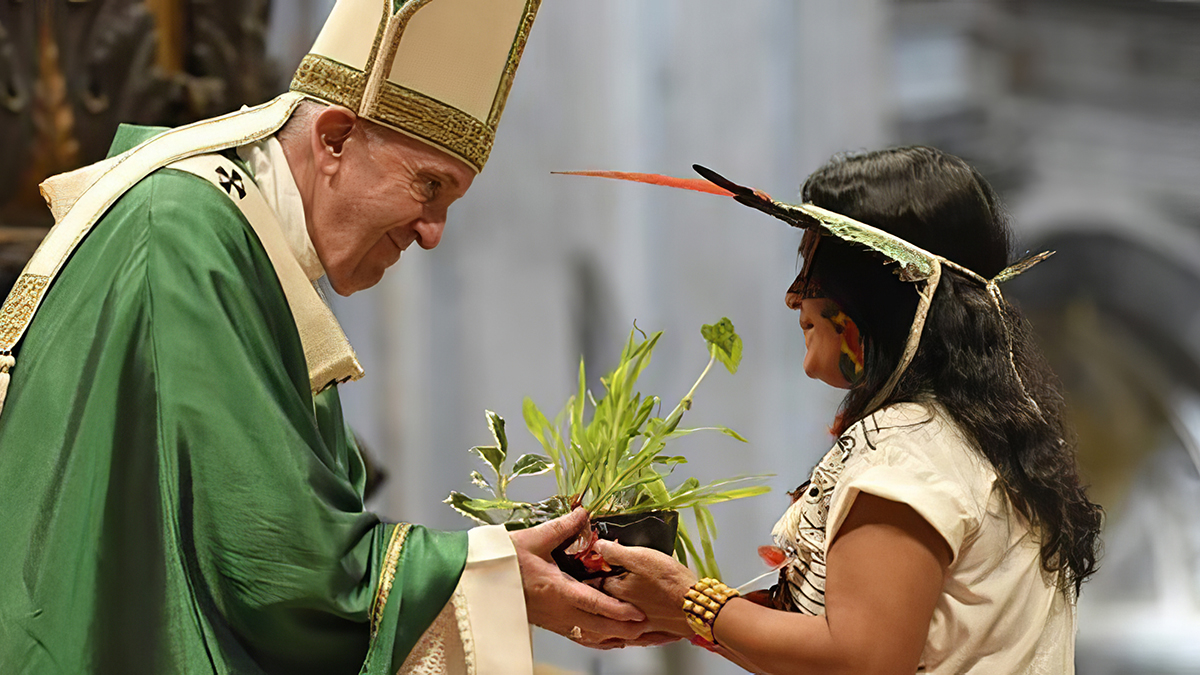 Integrating Catholic and Native beliefs