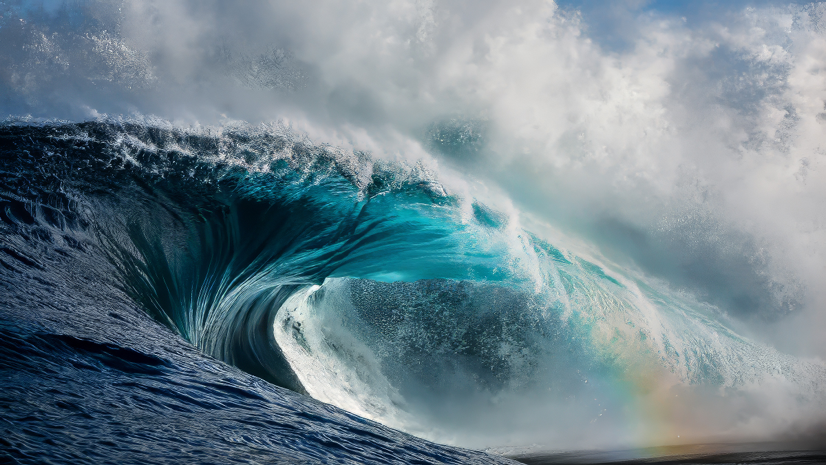 Chaos to creation: hope when waters rise high