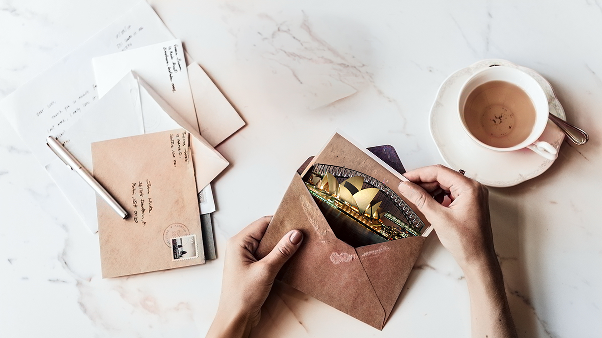 Suitcases of gratitude